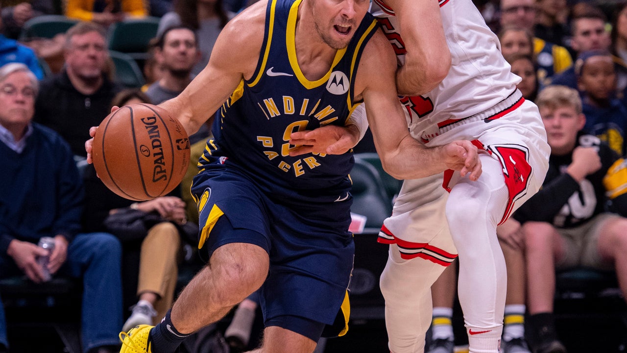 Short-handed Pacers cruise past Bulls for third straight win